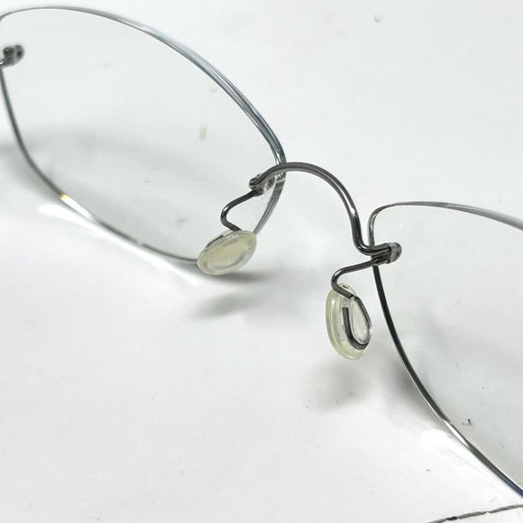 LINDBERG SPIRIT TITANIUM Eyeglasses Rimless Frame Striped Brown K50 Col. K31 - Picture 6 of 16